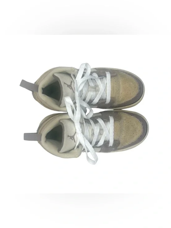 Nike Air Jordan 1 Mid SE Craft Taupe Haze Toddler Sneakers Size 9C - Picture 4 of 10